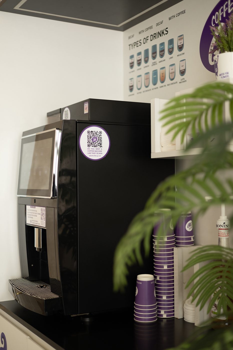 CoffeeGo self-service coffee machine